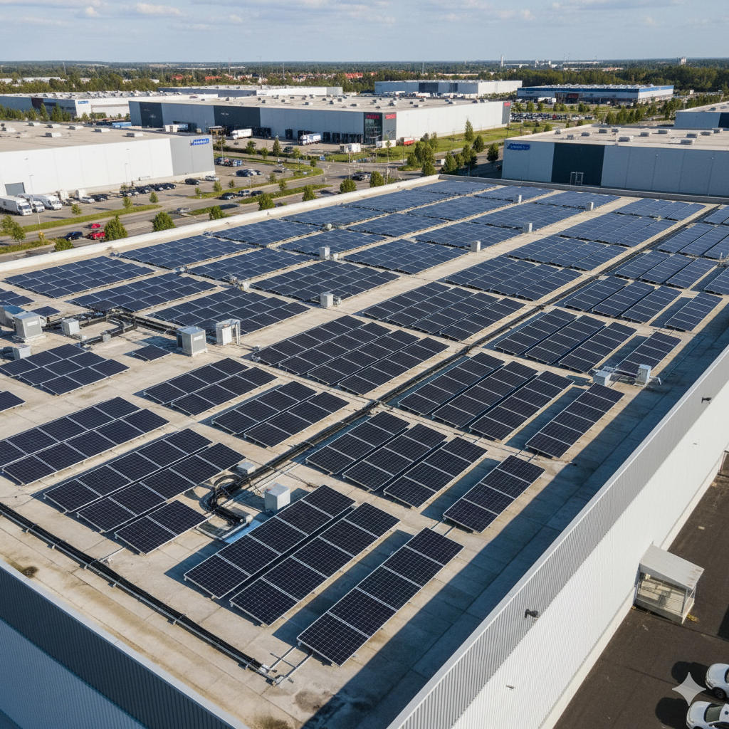Handelsfläche · 99 kWp